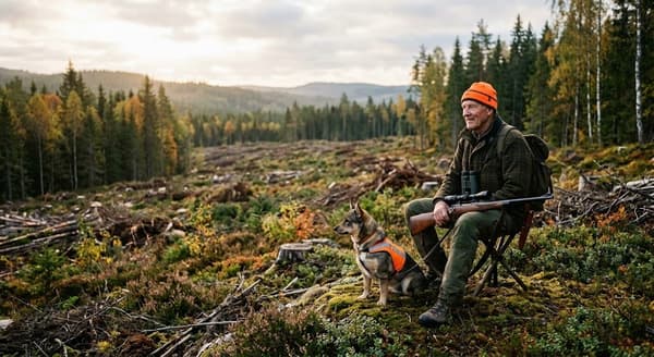 Från jaktdagen i Orsa, Dalarna, bild 1