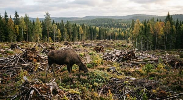Från jaktdagen i Orsa, Dalarna, bild 2